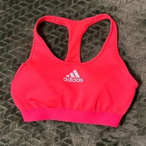 Adidas Women's Bright Pink Sports Bra